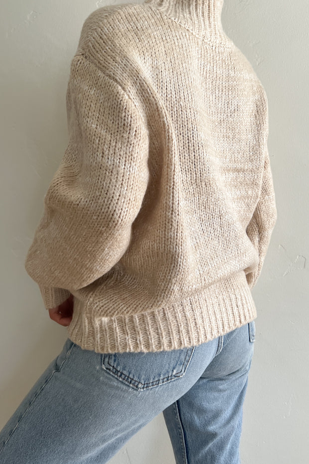Louisa Mock Neck Sweater