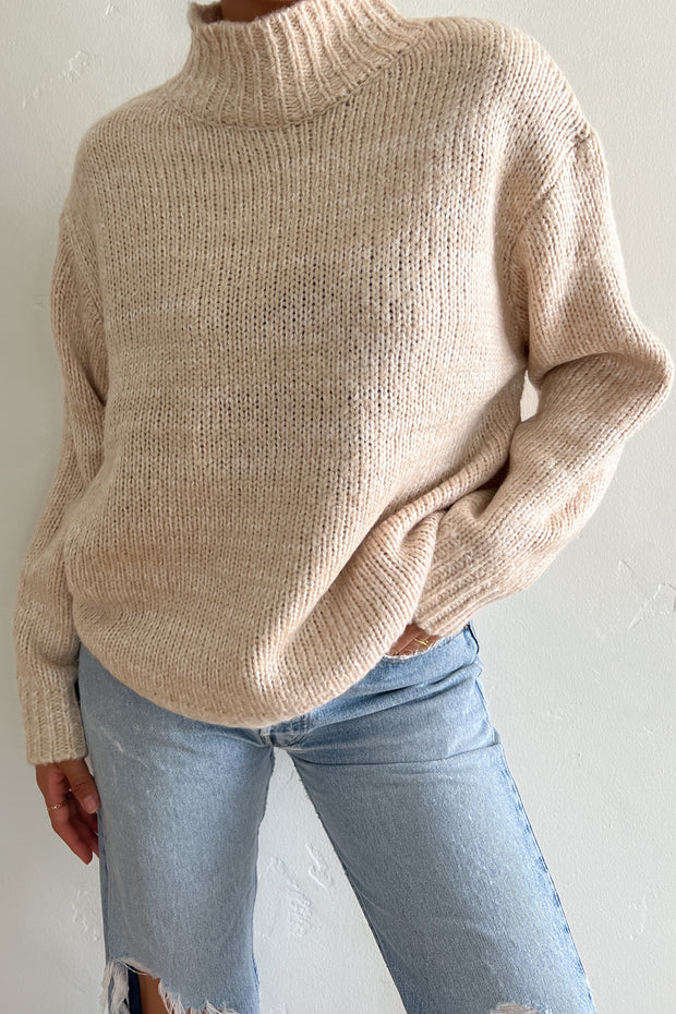 Louisa Mock Neck Sweater
