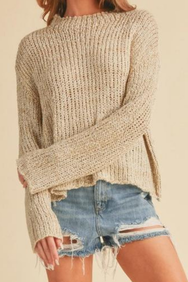 Iris Knit Sweater - Oat