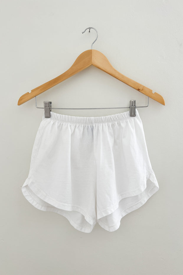 Frankie's Organic Cotton Shorts -  White